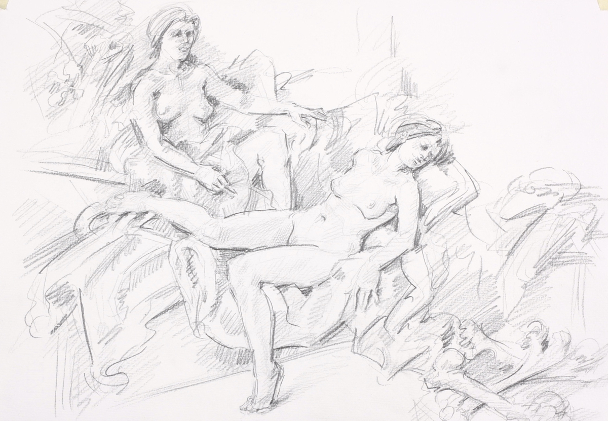 untitled; graphite on paper, 30 x 42 cm, 2014
